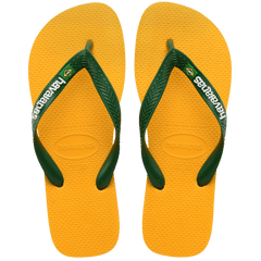 Men's Brazil Logo Flip Flops