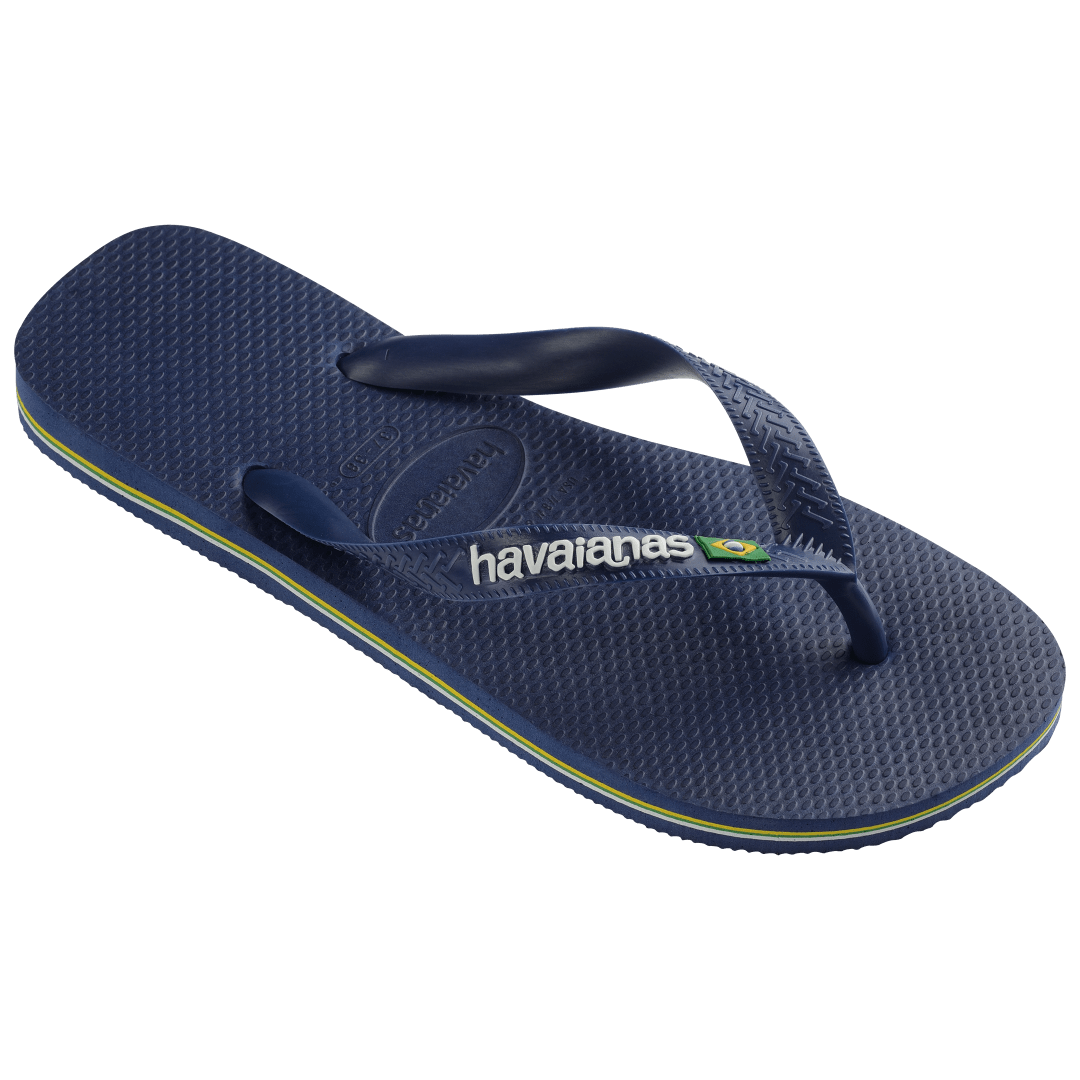 Women's Brazil Logo Flip Flops