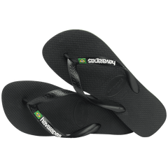 Women's Brazil Logo Flip Flops