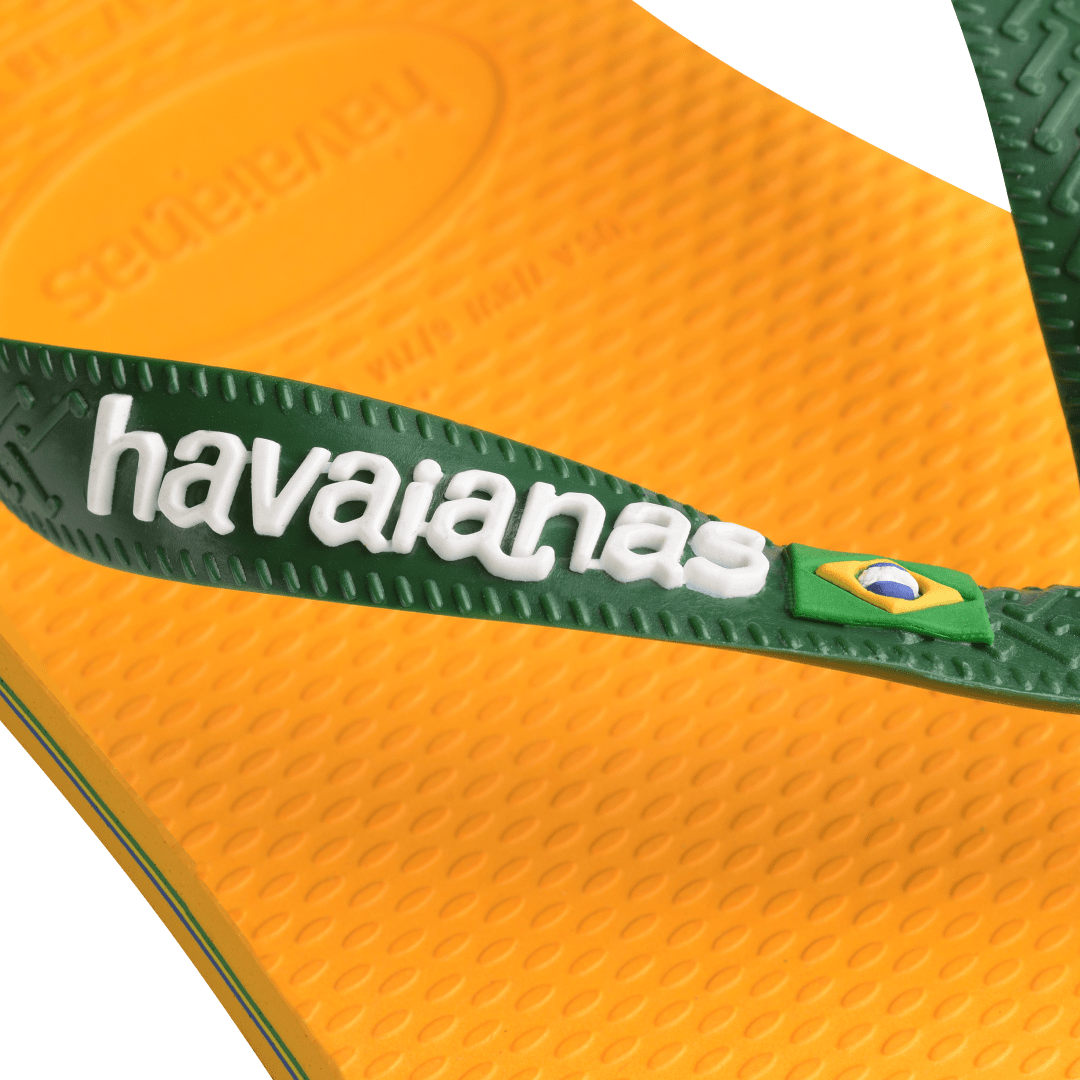 Women's Brazil Logo Flip Flops