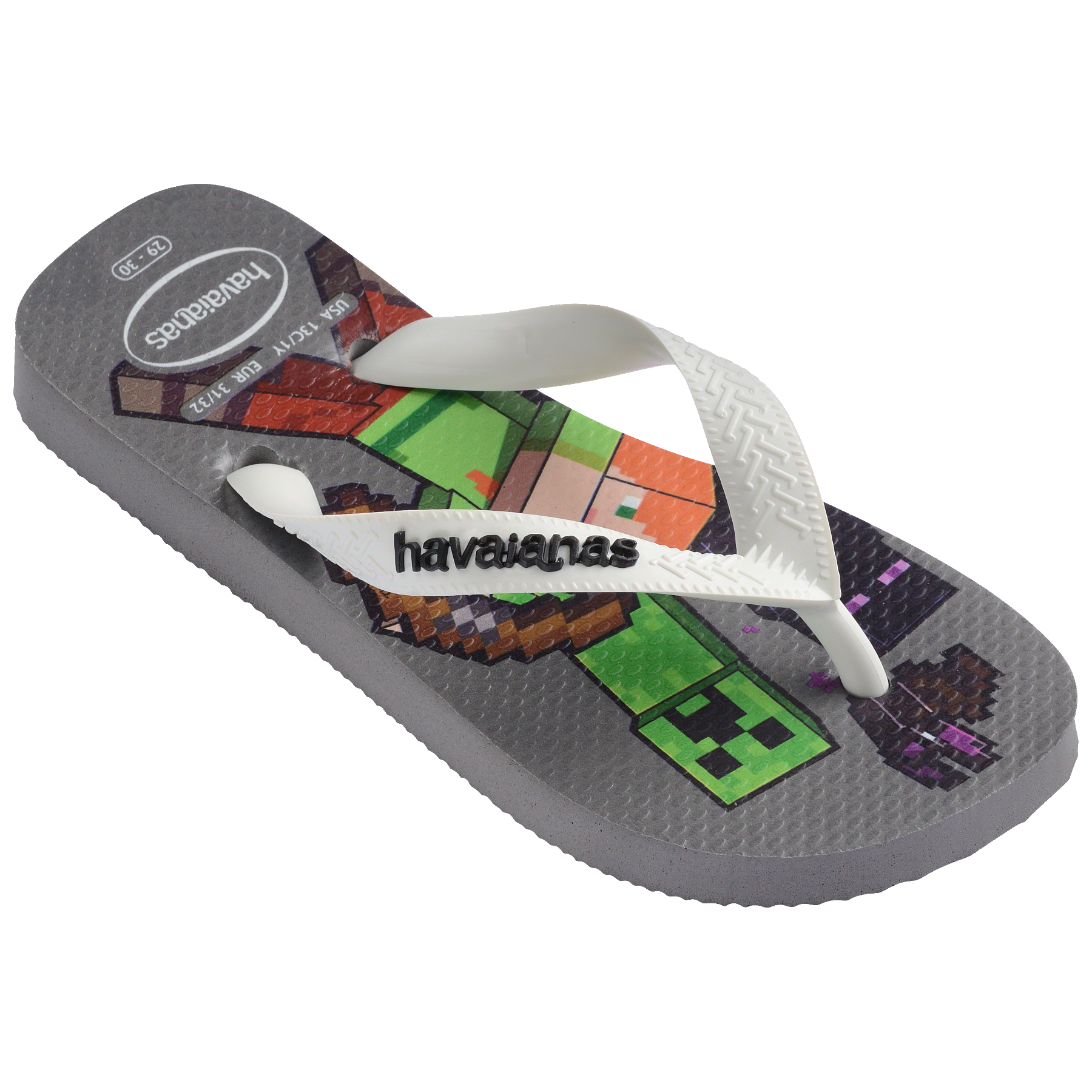 Kids' Minecraft Top Flip Flops