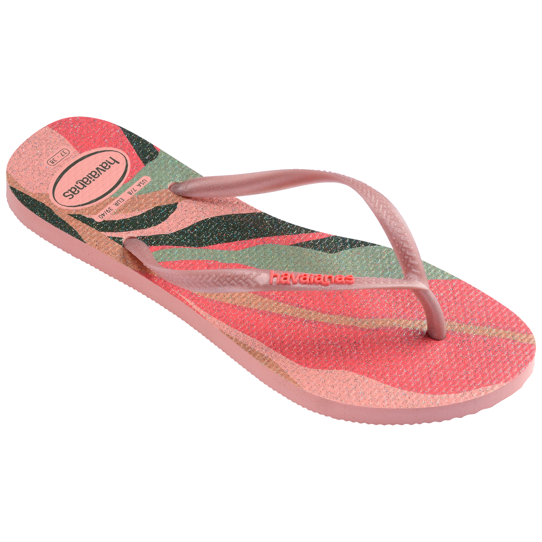 Women's Slim Palette Glow Flip Flops