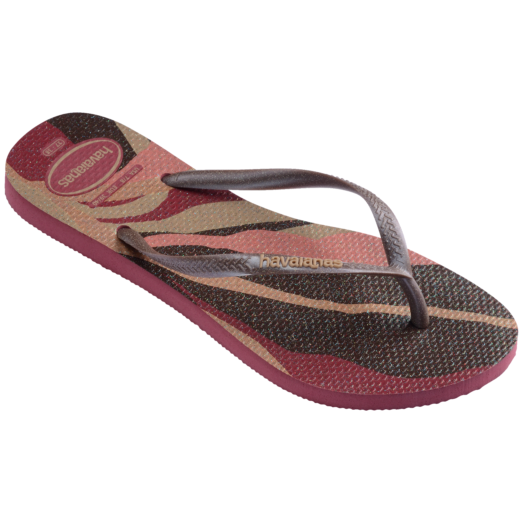 Women's Slim Palette Glow Flip Flops