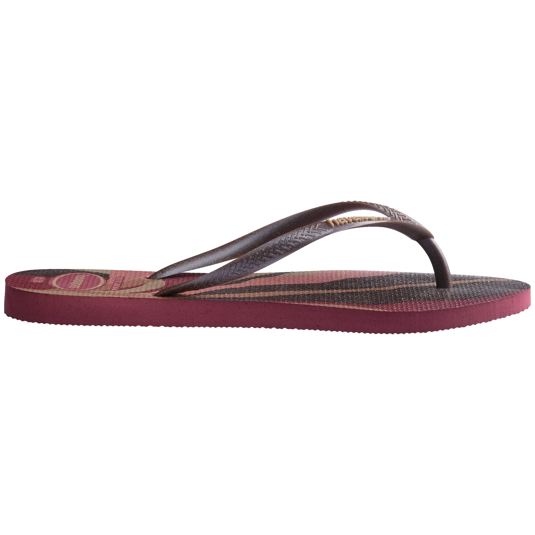 Women's Slim Palette Glow Flip Flops