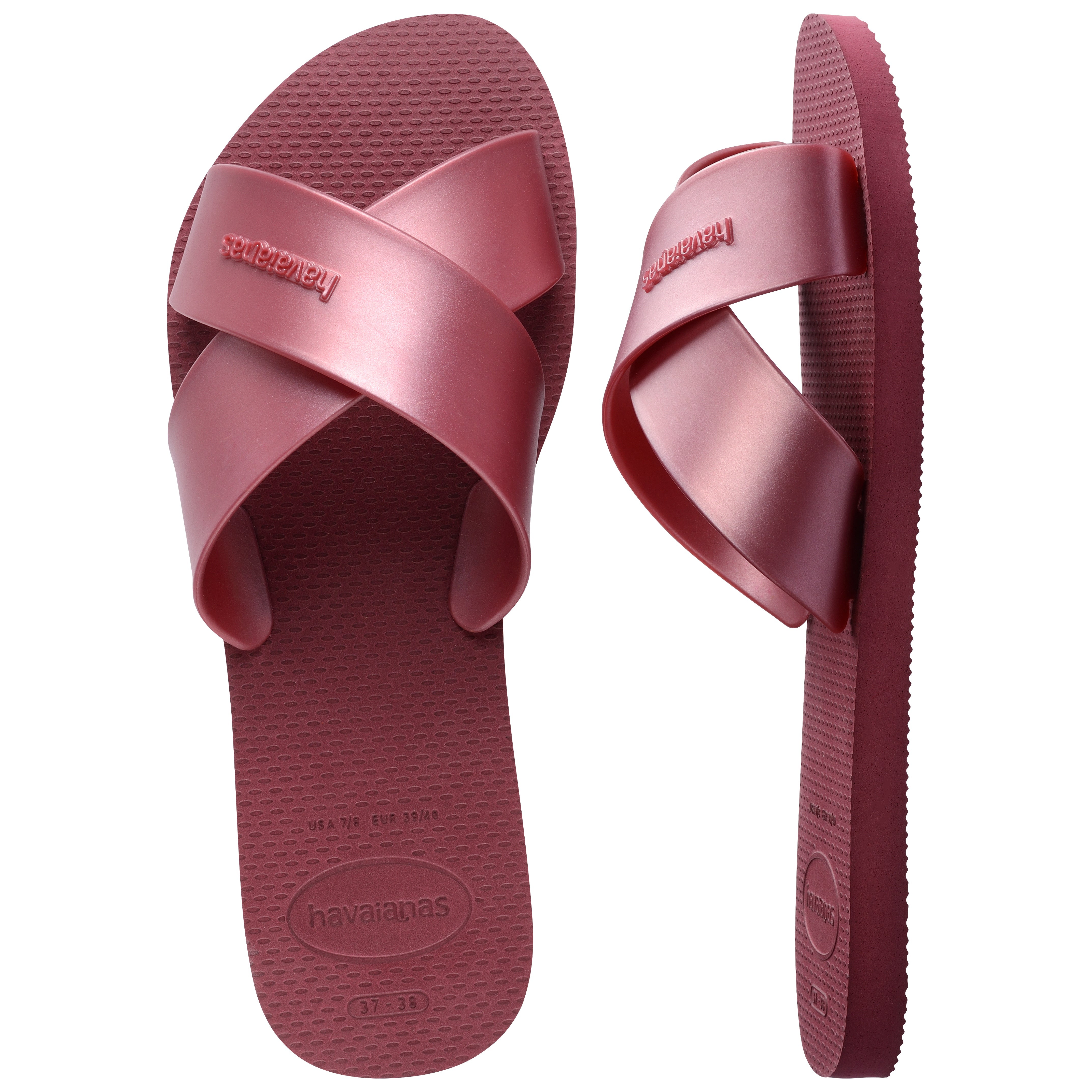 Women's Aqua Metallic Sandal