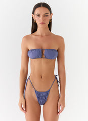 Sabbia Bikini Bottoms - Porcelain Blue